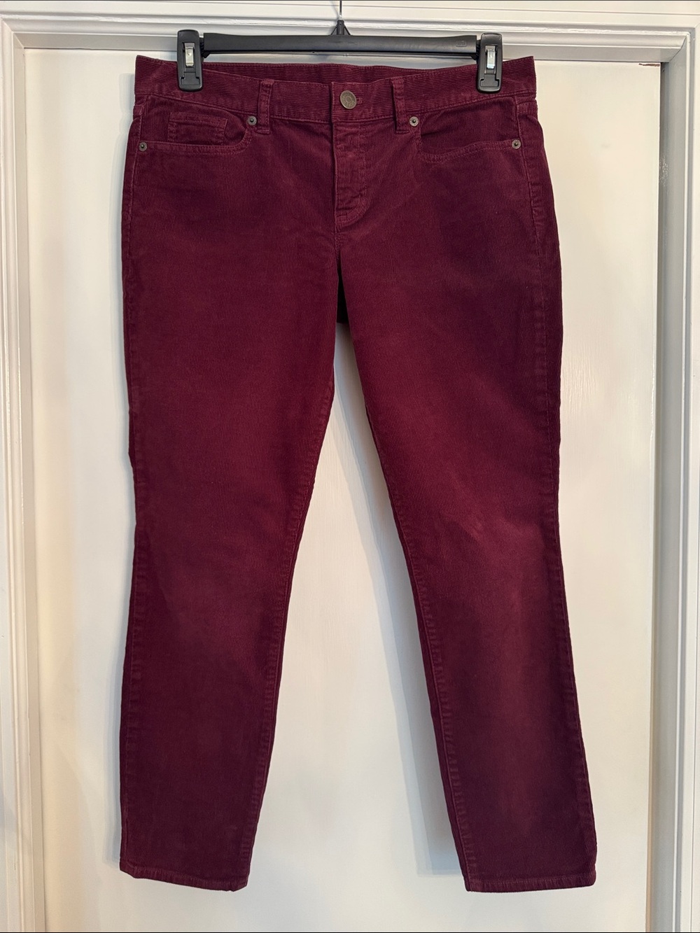 J. Crew Women’s Slim Plum Corduroys